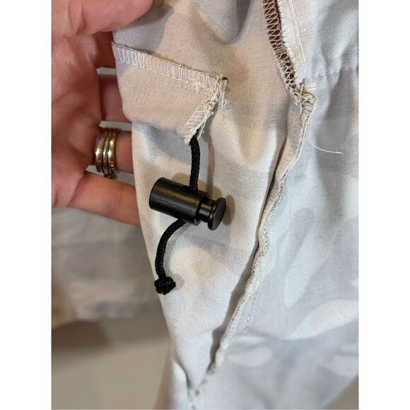 Vintage Camo Clan Snow Camouflage Button Up Lightweight Shirt Jacket Men’s XL - Picture 8 of 14